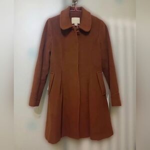 Elegant Brown Women's Coat